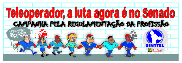 JÃ¡ coletamos mais de 20 mil assinaturas para a  regulamentaÃ§Ã£o do teleoperador